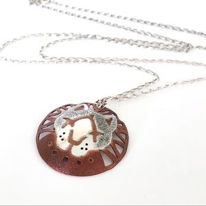 Leo ♌️/ Lion 🦁/ Cat 🐱 Argentium Silver Pendant